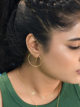 MUSE - Ellipse Drop Earrings