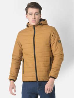 CRIMSOUNE CLUB - Men Mustard Yellow Padded Jacket