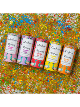 eCraftIndia - Rasrang Herbal Gulal Holi Colors (Pack Of 5)