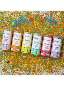 eCraftIndia - Rasrang Herbal Gulal Holi Colors (Pack Of 6)