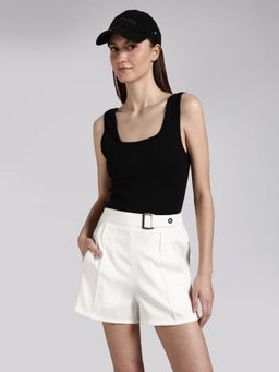 Tommy Hilfiger - Slim Fit Cotton Square Neck Tank Top