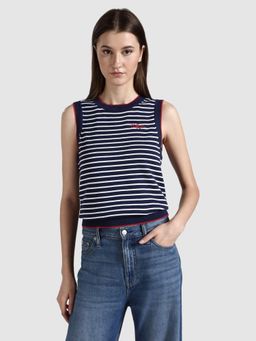 Tommy Hilfiger - Regular Fit Cotton Crew Neck Vest Top