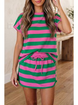 Errabelly - Rose Stripe Dolman Co-Ord Set