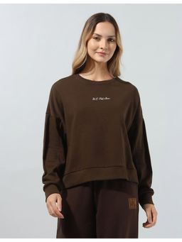 U.S. POLO ASSN. - Women's Solid Relaxed Fit Sweatshirt