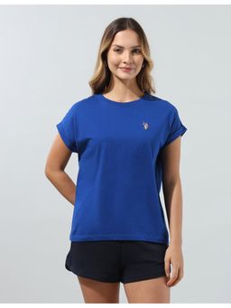 U.S. POLO ASSN. - Women's Solid Regular Fit T-Shirt