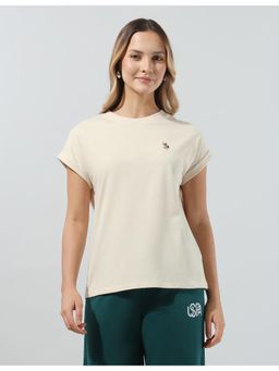 U.S. POLO ASSN. - Women's Solid Regular Fit T-Shirt