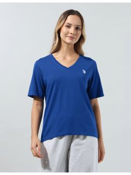 U.S. POLO ASSN. - Women's Solid Regular Fit T-Shirt