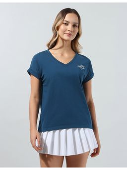 U.S. POLO ASSN. - Women's Solid Regular Fit T-Shirt