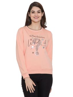 FLOSBERRY - Full Sleeve Printed Women Sweatshirt