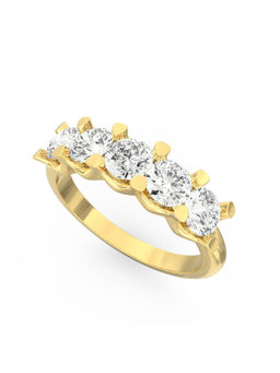 Ayanika - Bis Hallmark 14K Gold Lab-Grown Diamond Ring