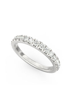 Ayanika - White Gold Bis Hallmark 14K Gold Lab-Grown Diamond Ring