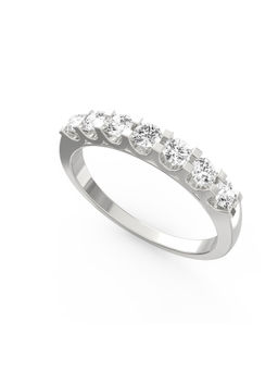 Ayanika - White Gold Bis Hallmark 14K Gold Lab-Grown Diamond Ring