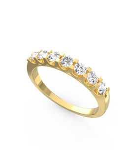 Ayanika - Bis Hallmark 14K Gold Lab-Grown Diamond Ring
