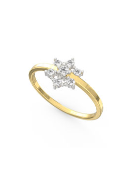 Ayanika - Bis Hallmark 14K Gold Lab-Grown Diamond Ring