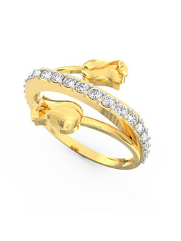 Ayanika - Bis Hallmark 14K Gold Lab-Grown Diamond Ring