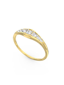 Ayanika - Bis Hallmark 14K Gold Lab-Grown Diamond Ring