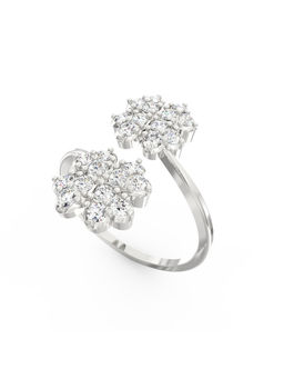 Ayanika - White Gold Bis Hallmark 14K Gold Lab-Grown Diamond Ring