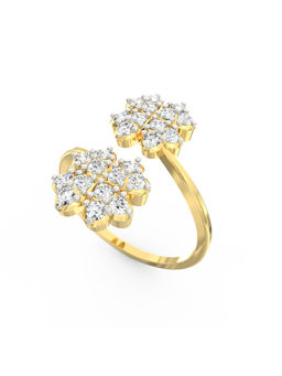 Ayanika - Bis Hallmark 14K Gold Lab-Grown Diamond Ring