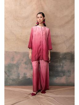 LABEL NAARITI - Diza Red Co-Ord Set