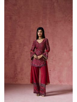 Saanjh by Lea - Aishwarya Ajrakh Print Kurta with Pant & Dupatta