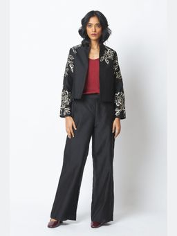MADDER MUCH - Black Teresa - Sequin Short Jacket And Pant Set
