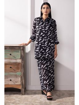 SUI KALA - Lauren Black Top with Pant Co-Ords