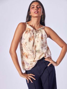 The Label Life - Women White Floral Top