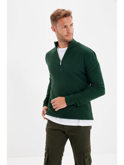 Trendyol - Man Green Sweater