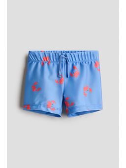 H&M - Boys Blue Printed Swimming Trunks