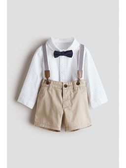H&M - Boys White 3-Piece Dressy Set