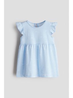 H&M - Girls Blue Cotton Dress