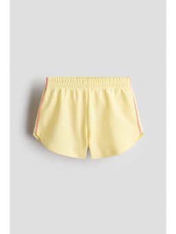 H&M - Girls Yellow Cotton Jersey Shorts