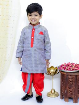 KID1 - Gopalan Silk Kurta & Dhoti (Set of 2)