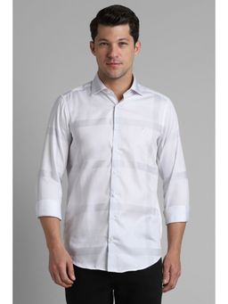Simon Carter - White Checks Shirt