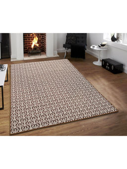 Saral Home - Multi-color Cotton Anti-Skid Jacquard Carpet -120x180 Cm