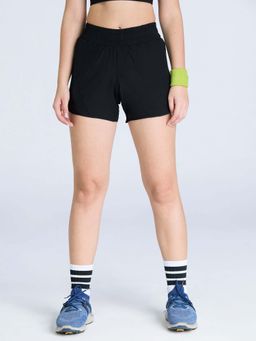 Cava Athleisure - Black Sprint Shorts - Lined