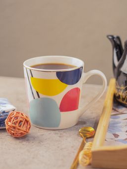 Voncasa - Multi-Color Ceramic Coffee Mug - 450 ml