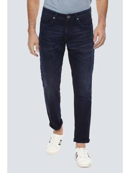 Louis Philippe - Men Blue Slim Fit Jeans