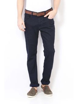 Van Heusen - Men Blue Solid Slim Fit Jeans