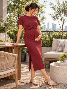 MomToBe - Women Bodycon Maternity Dress