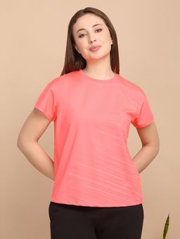 Sweet Dreams - Women Pink Printed T-Shirt