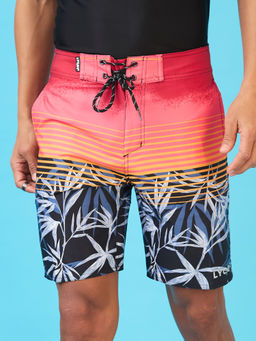 LYCOT - Mens Tropical Twilight Beach Shorts