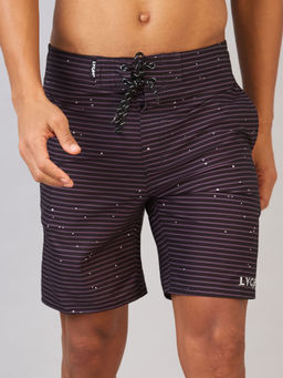 LYCOT - Mens Mocha Drizzle Beach Shorts