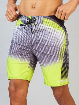LYCOT - Mens Neon Mesh Beach Shorts