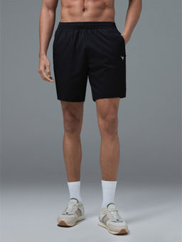 Technosport - Men with Quick Dry TS FLEXI Grip Black Shorts