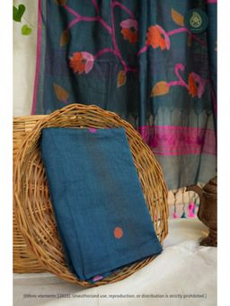 Ethnic Elements - Jamdani Handmade Unstitched Kurta And Dupatta