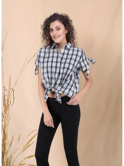 STREAKS&CROSSES - Multi-Color Stripes Comfortable Top