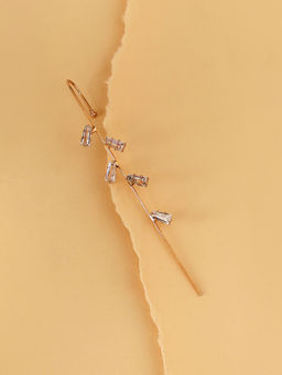 Sohi - Women Minimal Crystal Ear Cuff