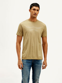 Levi's - Beige Printed Slim Fit T-Shirt