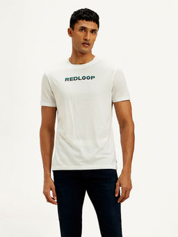 Levi's - White Printed Slim Fit T-Shirt